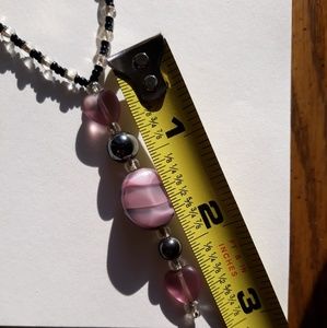 Hand beaded necklace